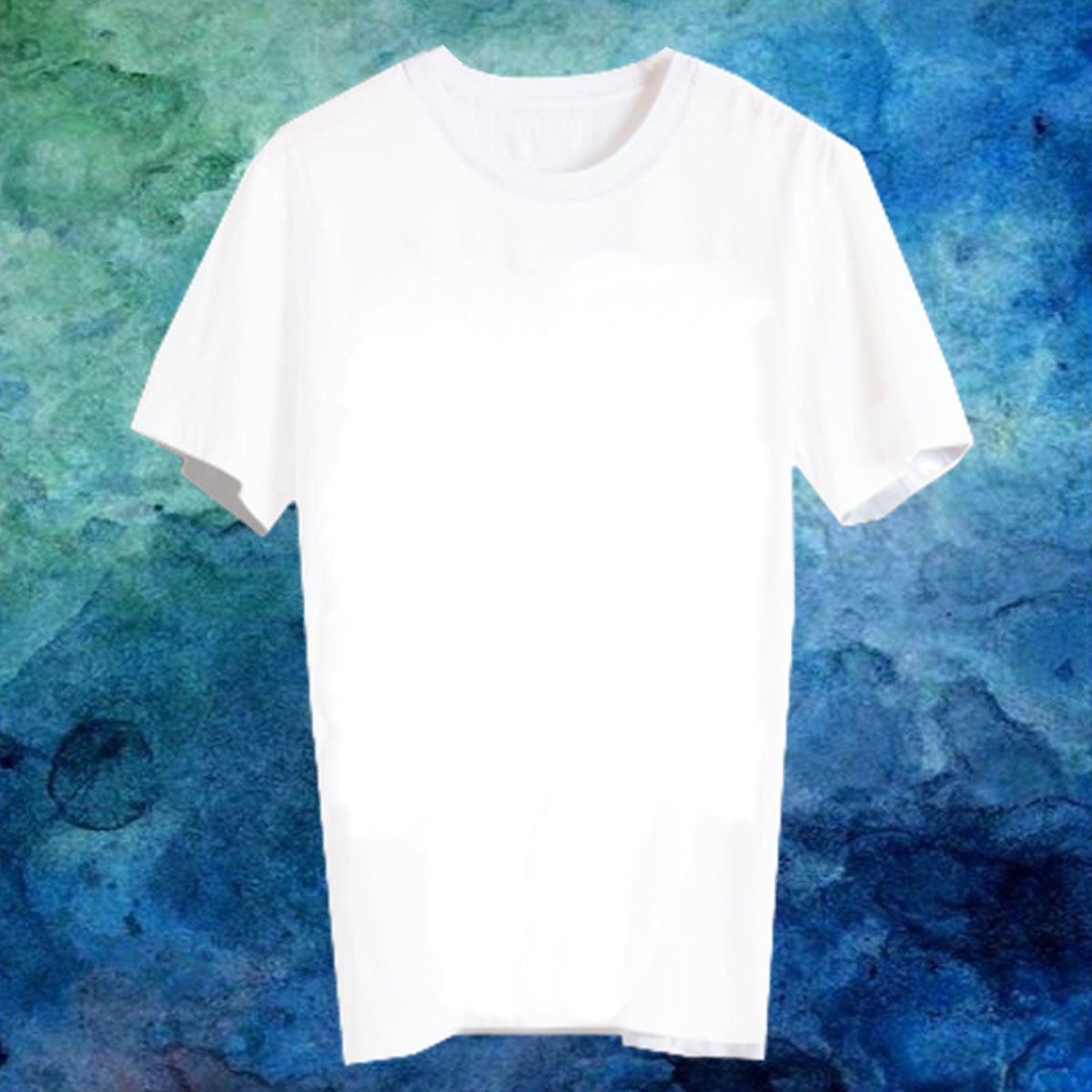 CN26 Personalised Unisex Crew Neck Short Sleeve T Shirt White Clothing (One-sided )