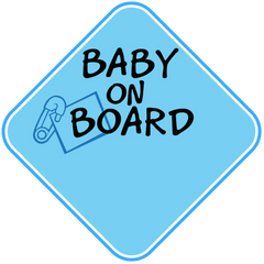 PTN14 Personalised BABY ON BOARD BABY IN CAR Safety Sticker Car Vinyl Stickers Decals Accessories