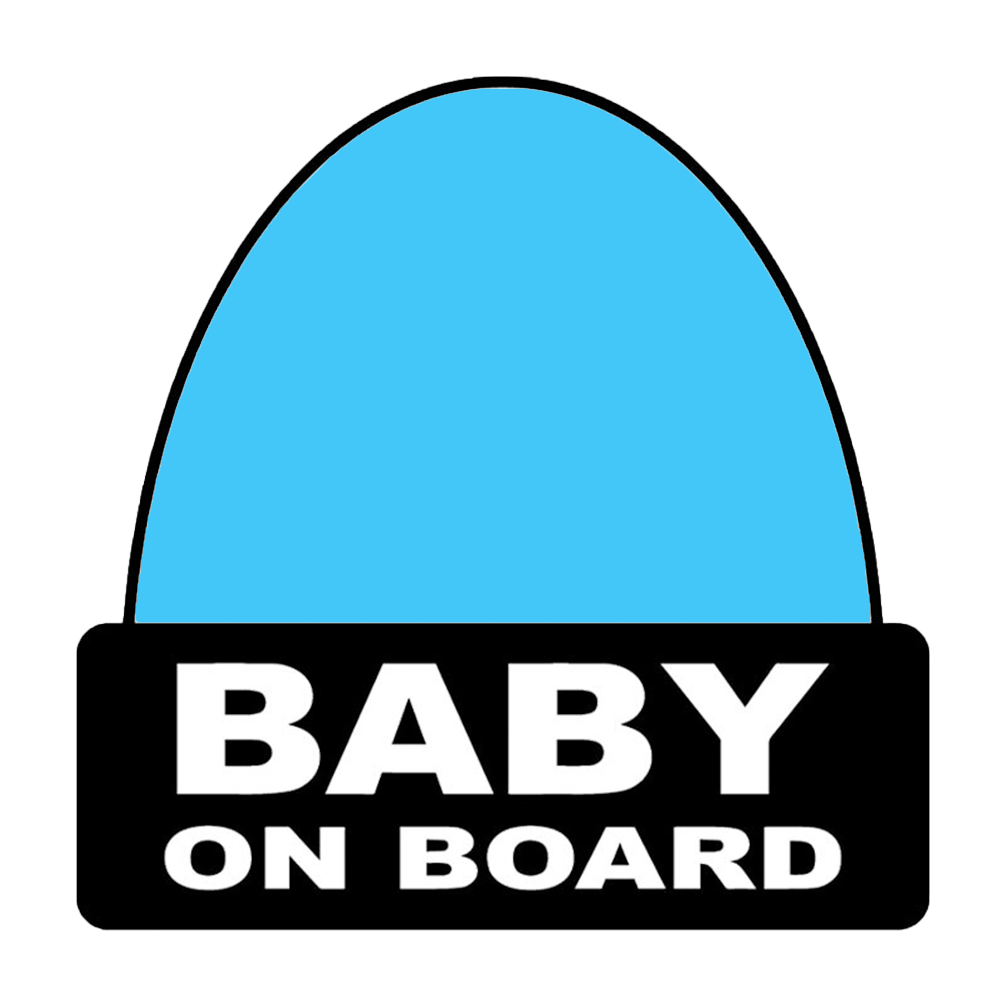 PTN18 Personalised BABY ON BOARD BABY IN CAR Safety Sticker Car Vinyl Stickers Decals Accessories