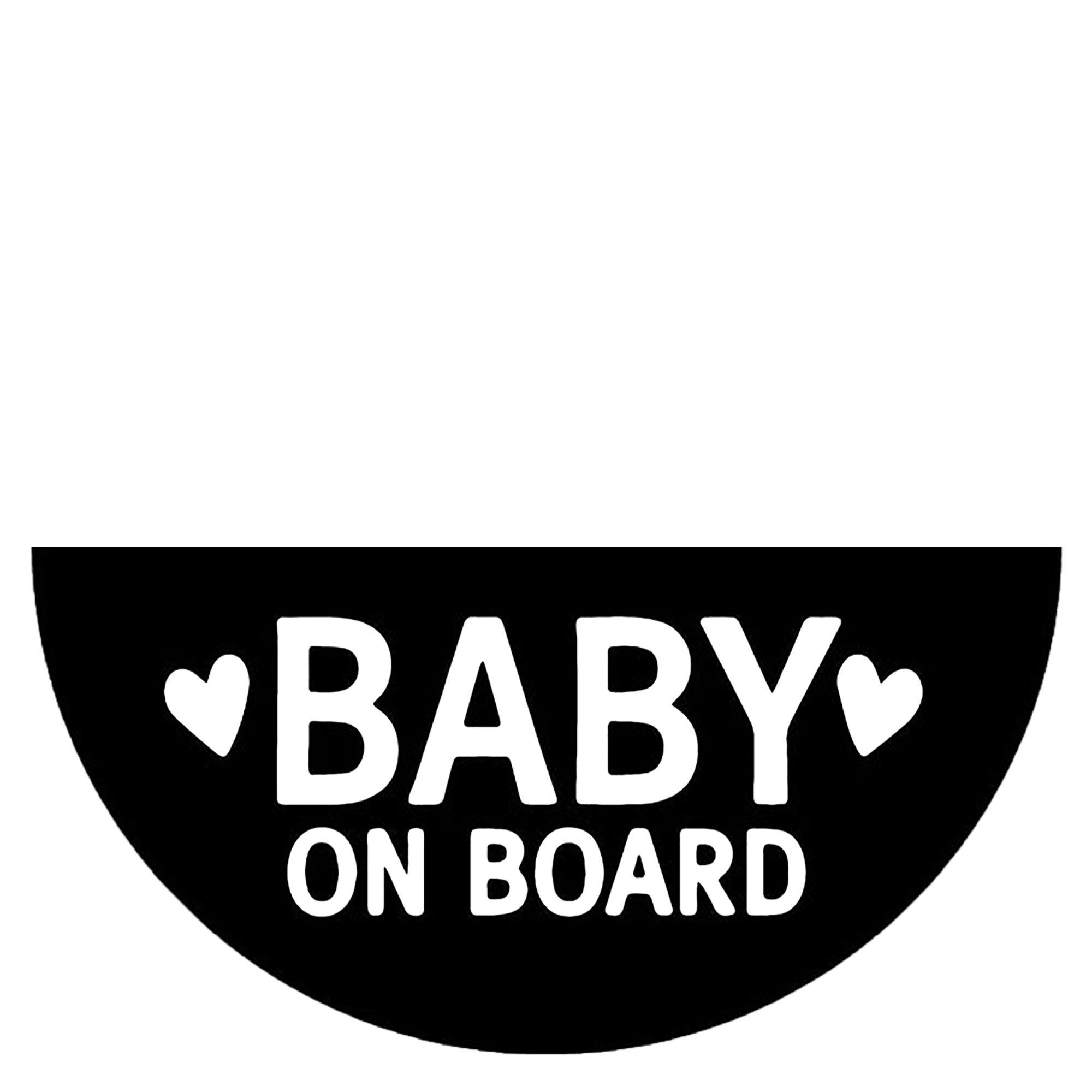 PTN8 Personalised BABY ON BOARD BABY IN CAR Safety Sticker Car Vinyl Stickers Decals Accessories