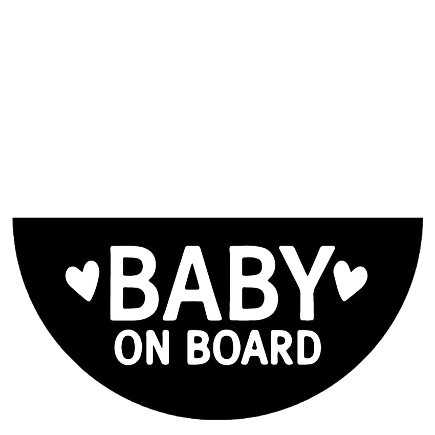 PTN8 Personalised BABY ON BOARD BABY IN CAR Safety Sticker Car Vinyl Stickers Decals Accessories