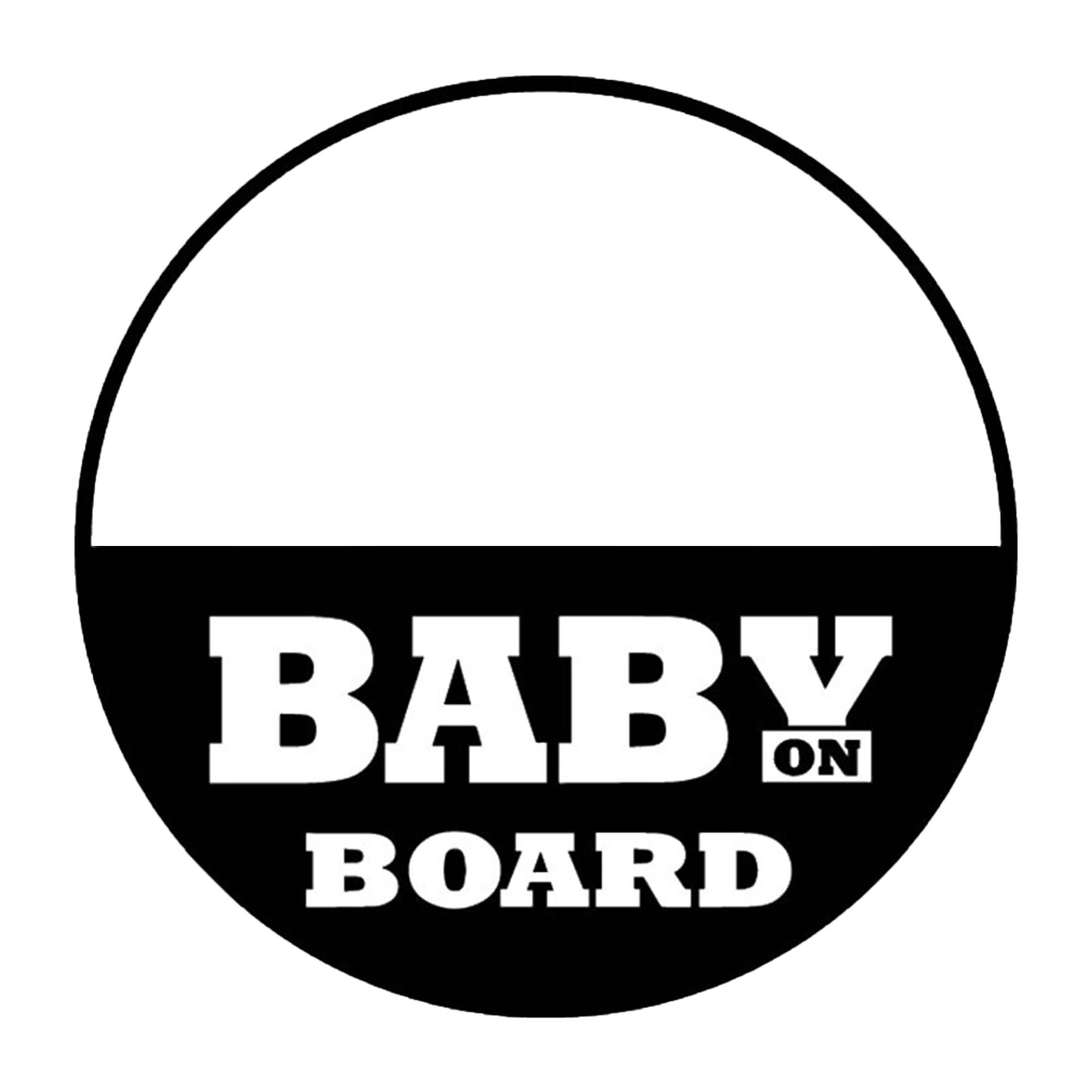 PTN9 Personalised BABY ON BOARD BABY IN CAR Safety Sticker Car Vinyl Stickers Decals Accessories