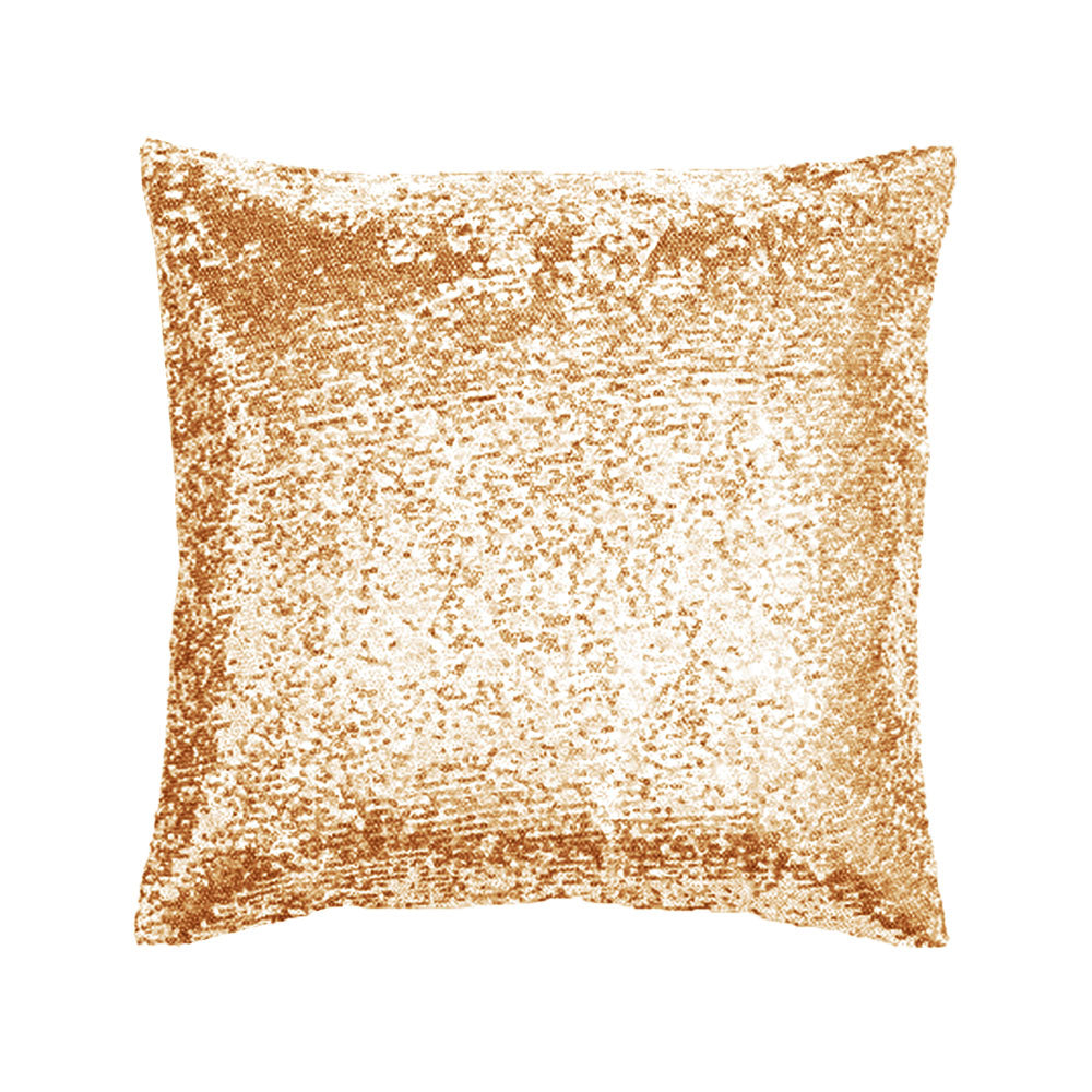 SQB1 Personalised Adult Magic Sequin Pillow Custom Mermaid pillow Home Decor (Gold)