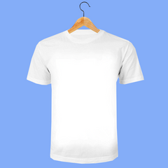 TKO21-G Personalised Unisex Crew Neck Short Sleeve T Shirt White Clothing (One side )