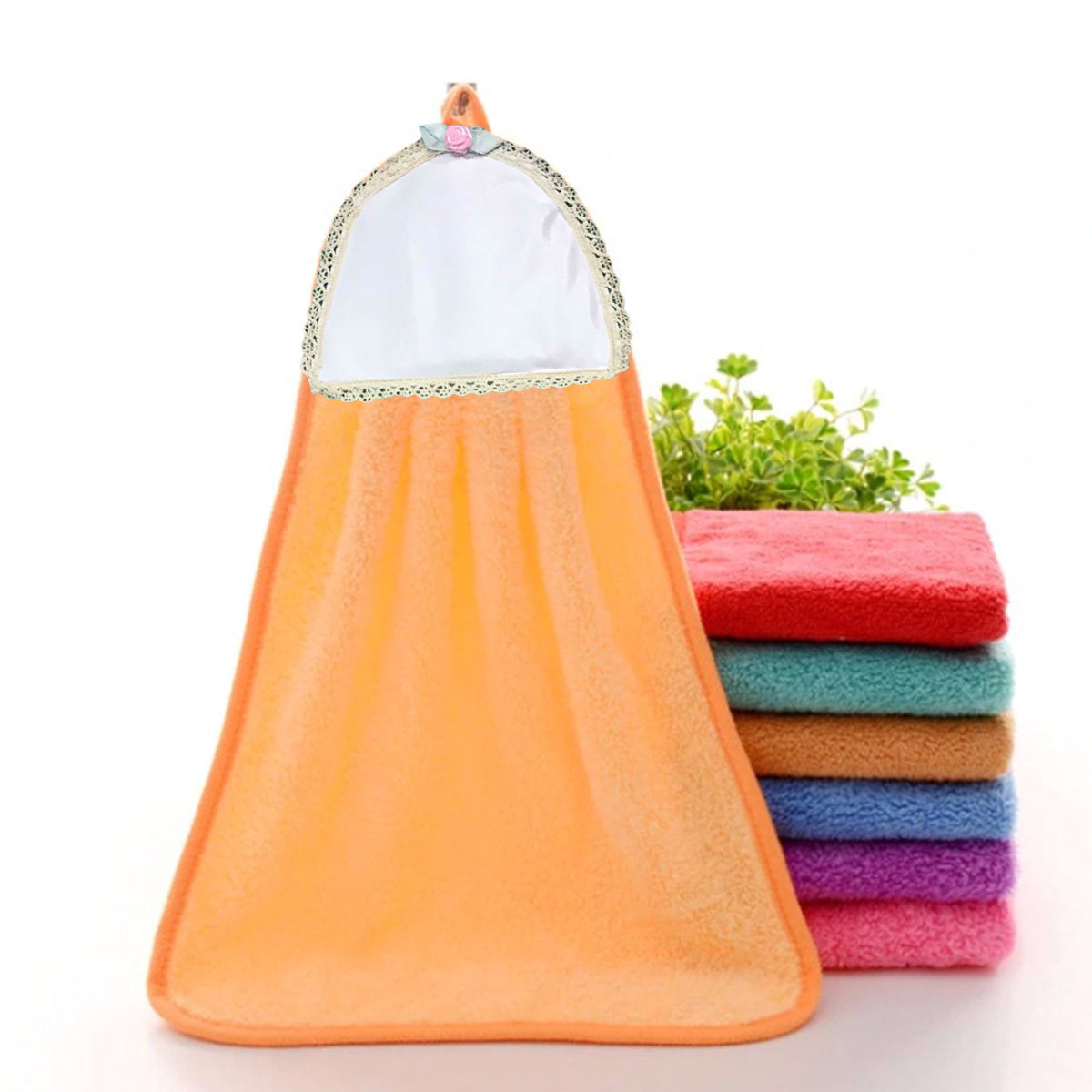 TW1 Personalised Hand Towel Printing Custom Your Photo Home Decor (YELLOW)