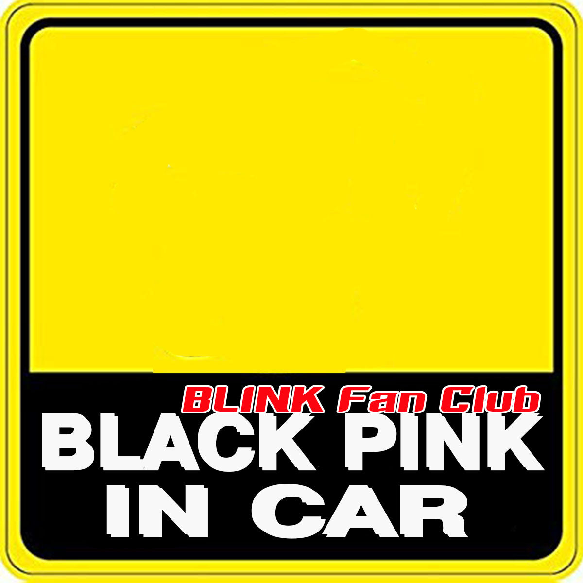 Personalised BLACK PINK LOVER ON BOARD Safety Sticker Car Vinyl Stickers Decals Accessories