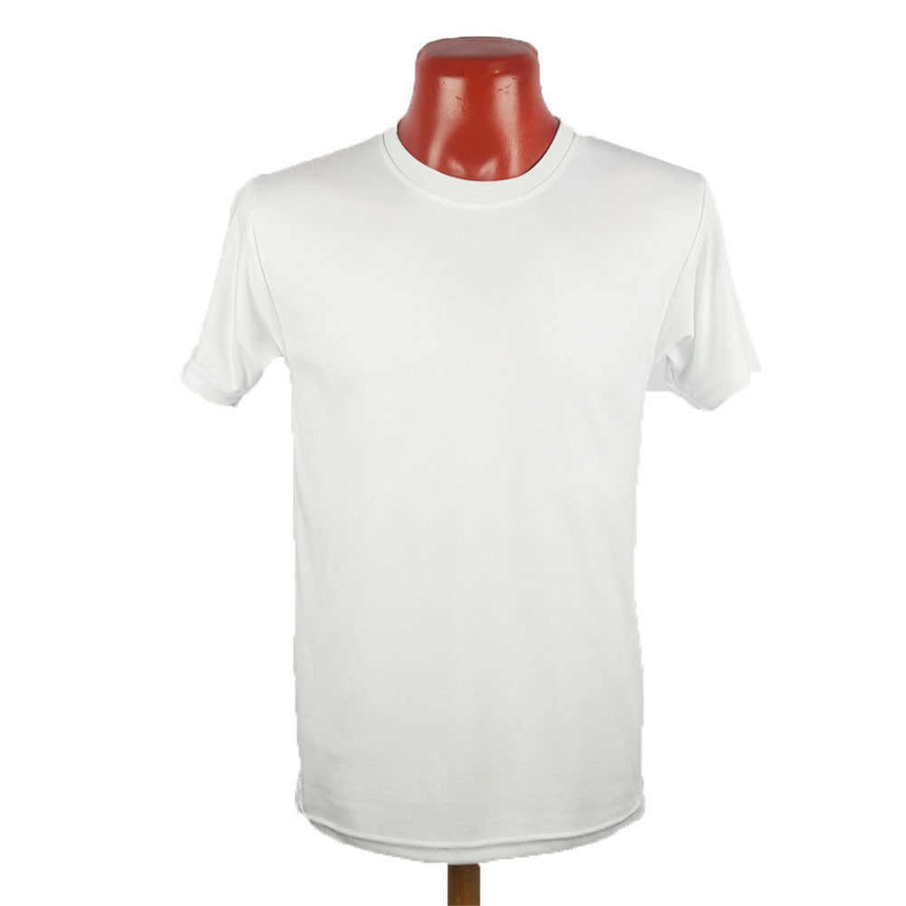 TKO21-A Personalised Unisex Crew Neck Short Sleeve T Shirt White Clothing (UNDER )